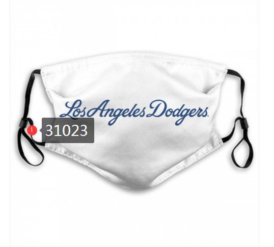 2020 Los Angeles Dodgers Dust mask with filter 57